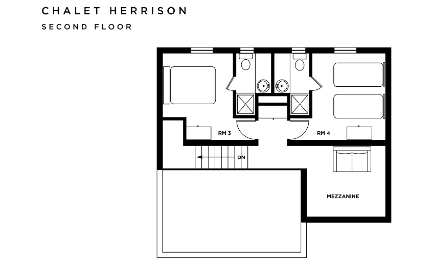 Chalet Herrison Les Arcs Floor Plan 1